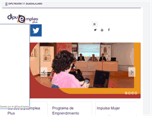 Tablet Screenshot of dipuemplea.es